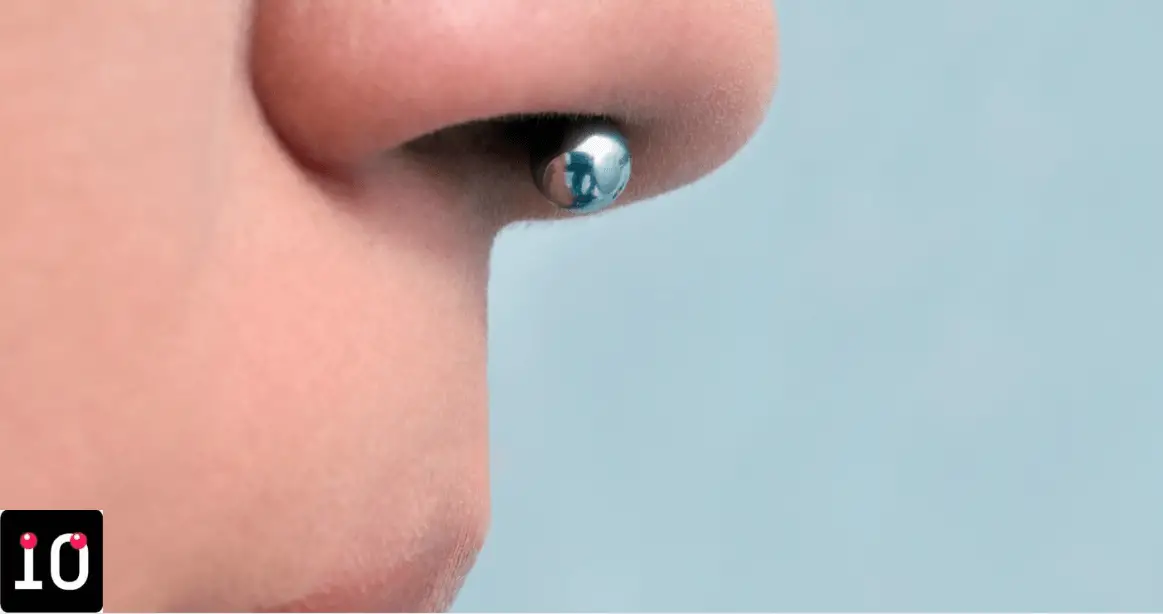 Teal on sale nose stud